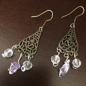 TAMI HANDCRAFTED AMETHYST CHANDELIERS